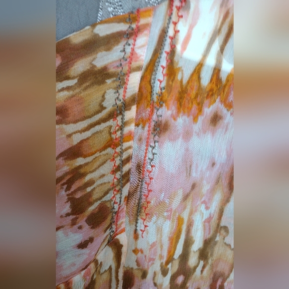 👚 Sundance Women's Top 100% Silk Flawed - Picture 3 of 16